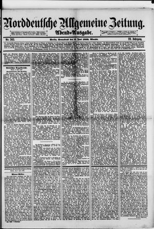 Norddeutsche allgemeine Zeitung vom 09.06.1883
