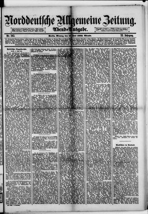 Norddeutsche allgemeine Zeitung vom 11.06.1883