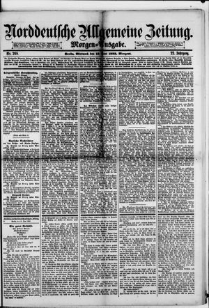 Norddeutsche allgemeine Zeitung vom 13.06.1883