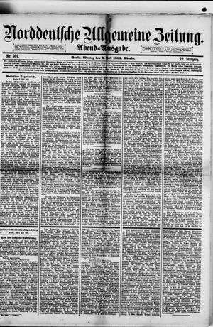 Norddeutsche allgemeine Zeitung on Jul 2, 1883