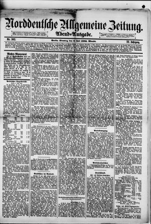 Norddeutsche allgemeine Zeitung vom 03.07.1883