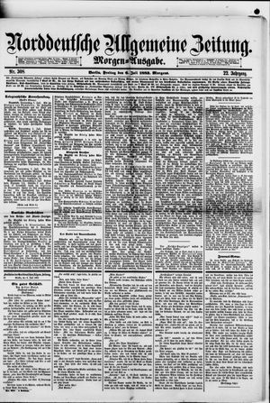 Norddeutsche allgemeine Zeitung vom 06.07.1883