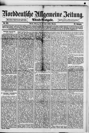 Norddeutsche allgemeine Zeitung vom 16.07.1883