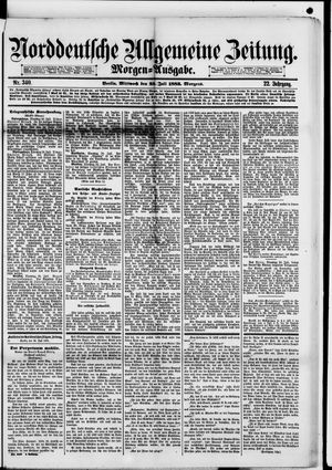 Norddeutsche allgemeine Zeitung on Jul 25, 1883