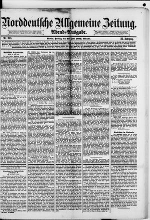 Norddeutsche allgemeine Zeitung on Jul 27, 1883