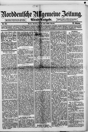 Norddeutsche allgemeine Zeitung vom 31.07.1883