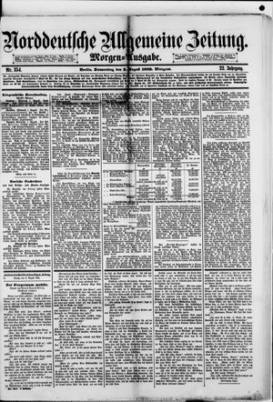 Norddeutsche allgemeine Zeitung vom 02.08.1883