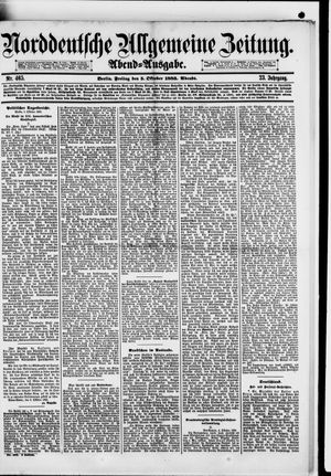 Norddeutsche allgemeine Zeitung vom 05.10.1883