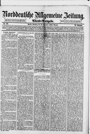 Norddeutsche allgemeine Zeitung vom 18.12.1883
