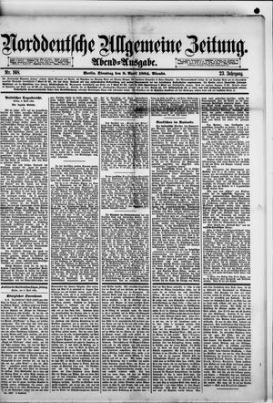 Norddeutsche allgemeine Zeitung vom 08.04.1884