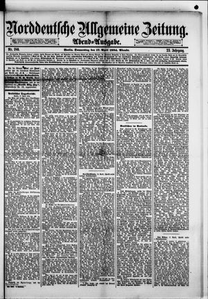Norddeutsche allgemeine Zeitung vom 17.04.1884