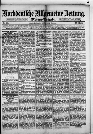 Norddeutsche allgemeine Zeitung vom 02.05.1884