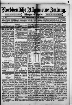 Norddeutsche allgemeine Zeitung on May 3, 1884