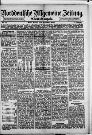 Norddeutsche allgemeine Zeitung on Jun 3, 1884