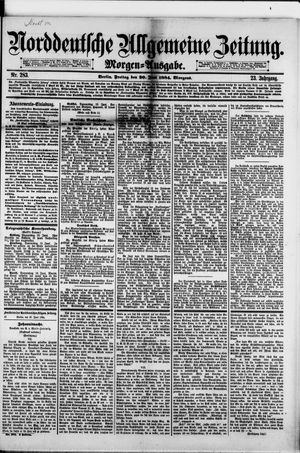 Norddeutsche allgemeine Zeitung on Jun 19, 1884