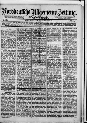 Norddeutsche allgemeine Zeitung vom 09.12.1884