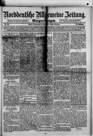 Norddeutsche allgemeine Zeitung vom 05.02.1885