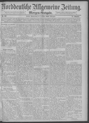 Norddeutsche allgemeine Zeitung vom 05.03.1885