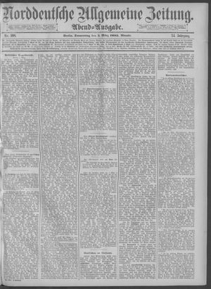 Norddeutsche allgemeine Zeitung vom 05.03.1885