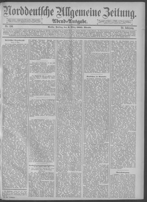 Norddeutsche allgemeine Zeitung on Mar 6, 1885