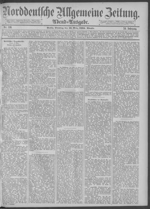 Norddeutsche allgemeine Zeitung vom 10.03.1885