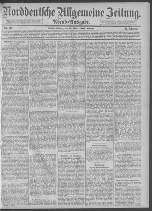 Norddeutsche allgemeine Zeitung vom 13.03.1885