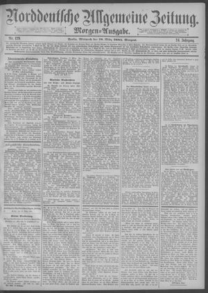Norddeutsche allgemeine Zeitung vom 18.03.1885