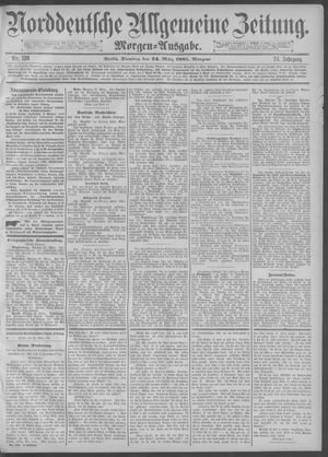 Norddeutsche allgemeine Zeitung on Mar 24, 1885