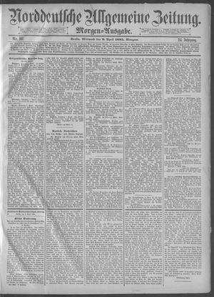 Norddeutsche allgemeine Zeitung vom 08.04.1885
