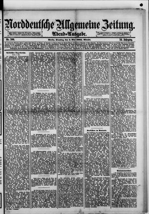 Norddeutsche allgemeine Zeitung vom 05.05.1885