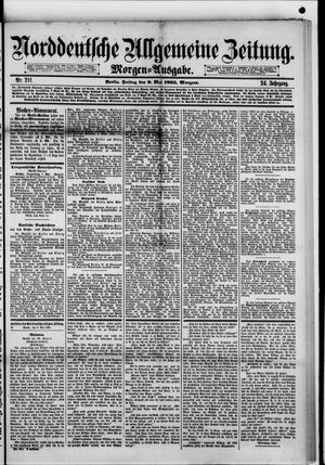 Norddeutsche allgemeine Zeitung vom 08.05.1885