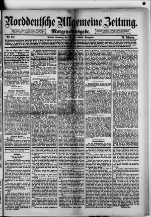 Norddeutsche allgemeine Zeitung vom 19.05.1885