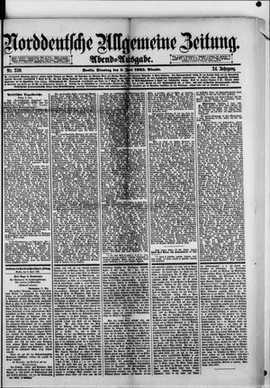 Norddeutsche allgemeine Zeitung vom 02.06.1885