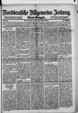 Norddeutsche allgemeine Zeitung on Jun 4, 1885