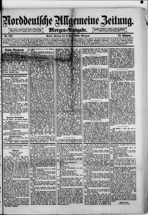Norddeutsche allgemeine Zeitung on Jun 5, 1885