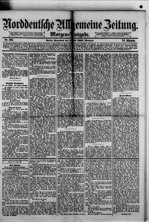 Norddeutsche allgemeine Zeitung on Jul 4, 1885