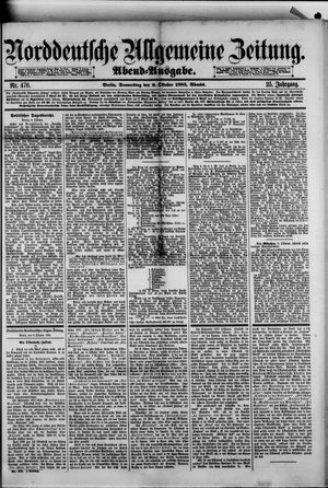 Norddeutsche allgemeine Zeitung vom 08.10.1885