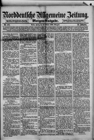 Norddeutsche allgemeine Zeitung vom 16.10.1885