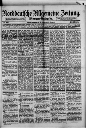 Norddeutsche allgemeine Zeitung vom 17.10.1885