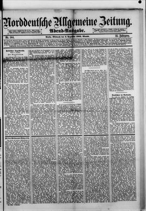 Norddeutsche allgemeine Zeitung vom 02.12.1885