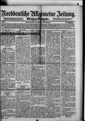 Norddeutsche allgemeine Zeitung vom 05.01.1886