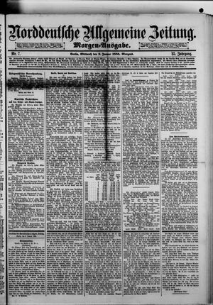 Norddeutsche allgemeine Zeitung vom 06.01.1886