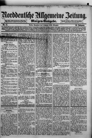 Norddeutsche allgemeine Zeitung on Jan 9, 1886