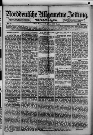 Norddeutsche allgemeine Zeitung on Feb 8, 1886