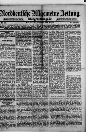 Norddeutsche allgemeine Zeitung on Mar 11, 1886