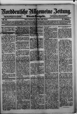 Norddeutsche allgemeine Zeitung vom 13.03.1886