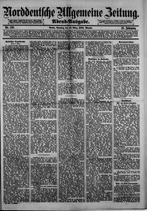 Norddeutsche allgemeine Zeitung vom 16.03.1886