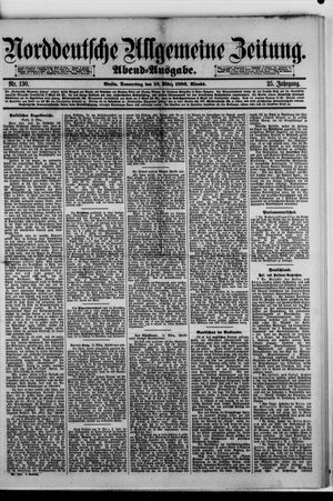 Norddeutsche allgemeine Zeitung vom 18.03.1886