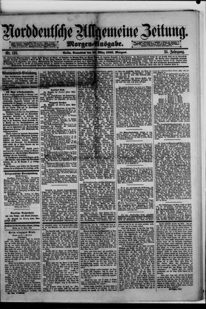 Norddeutsche allgemeine Zeitung on Mar 20, 1886