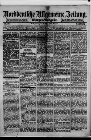 Norddeutsche allgemeine Zeitung vom 21.03.1886